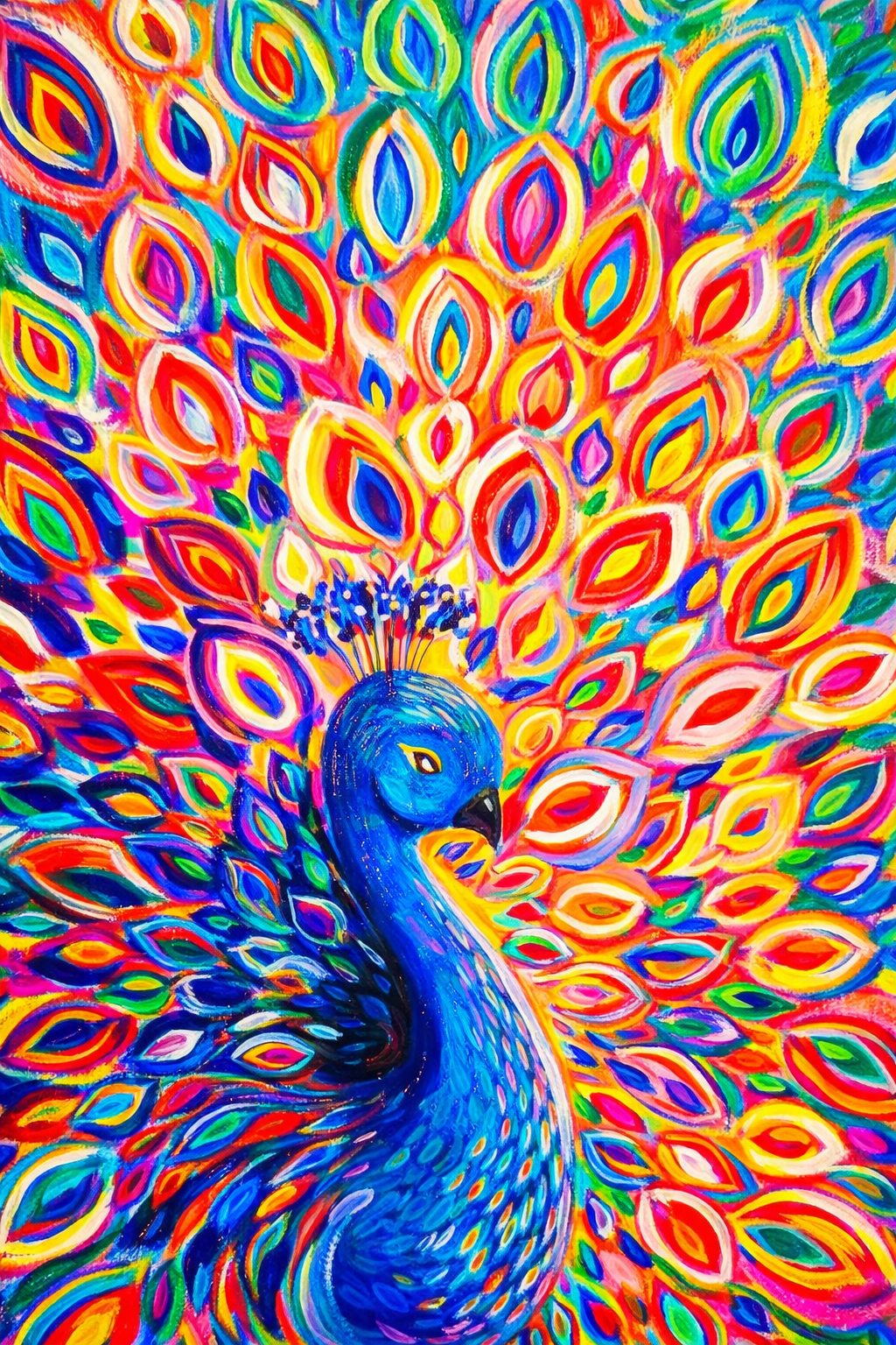 Colourful Peacock