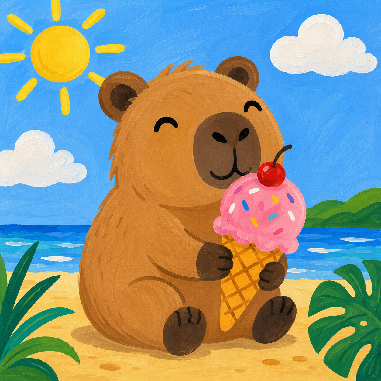 Summer Capybara