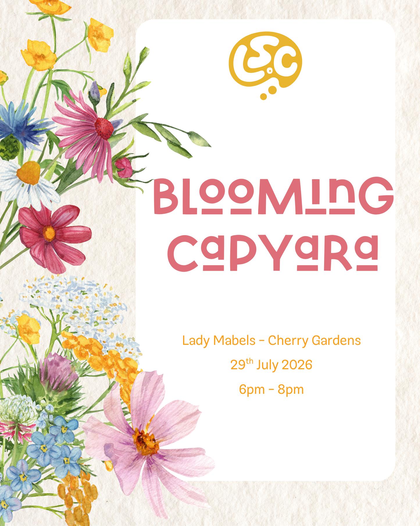 Blooming Capybara
