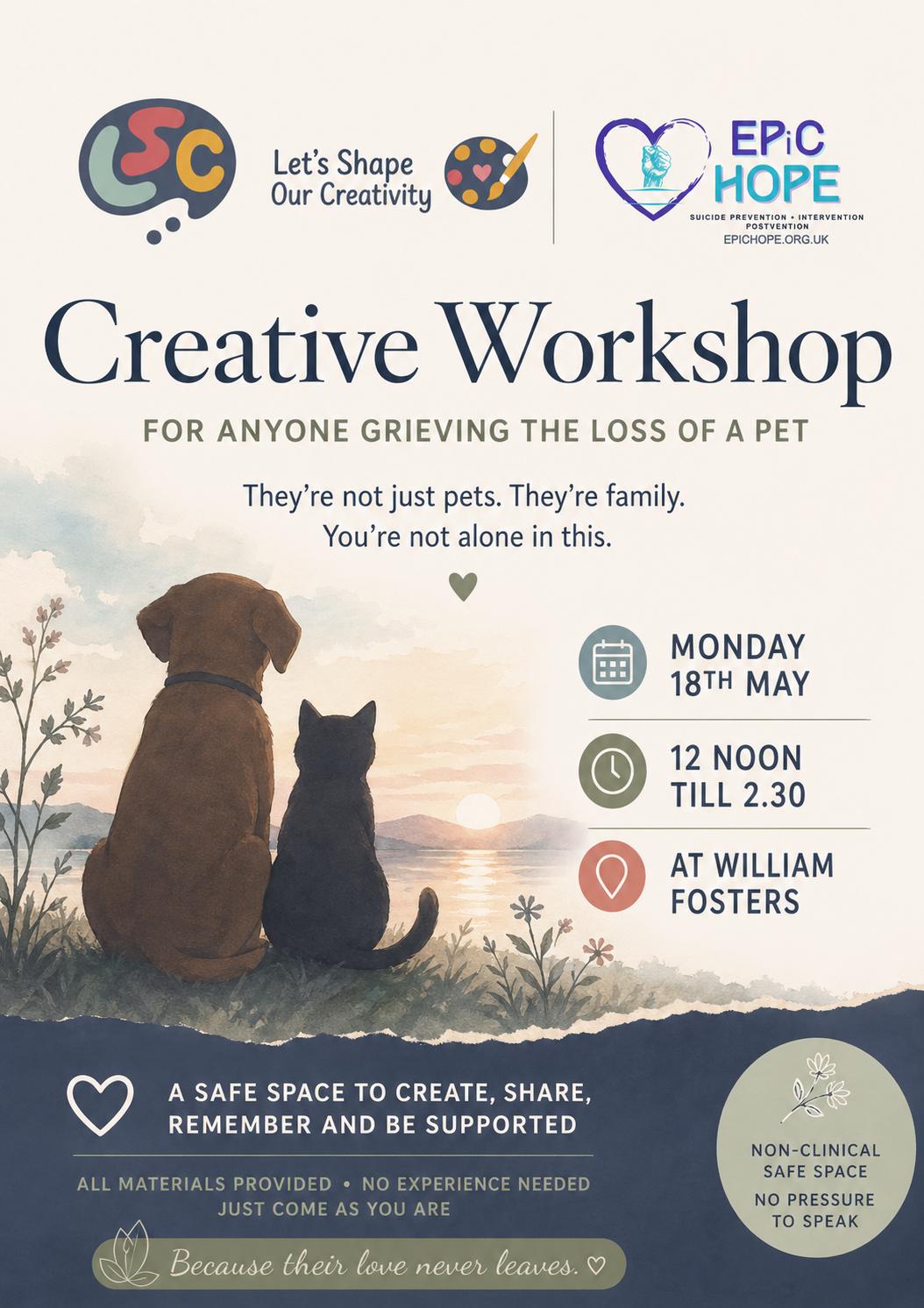 Pet Memorial Box Frames