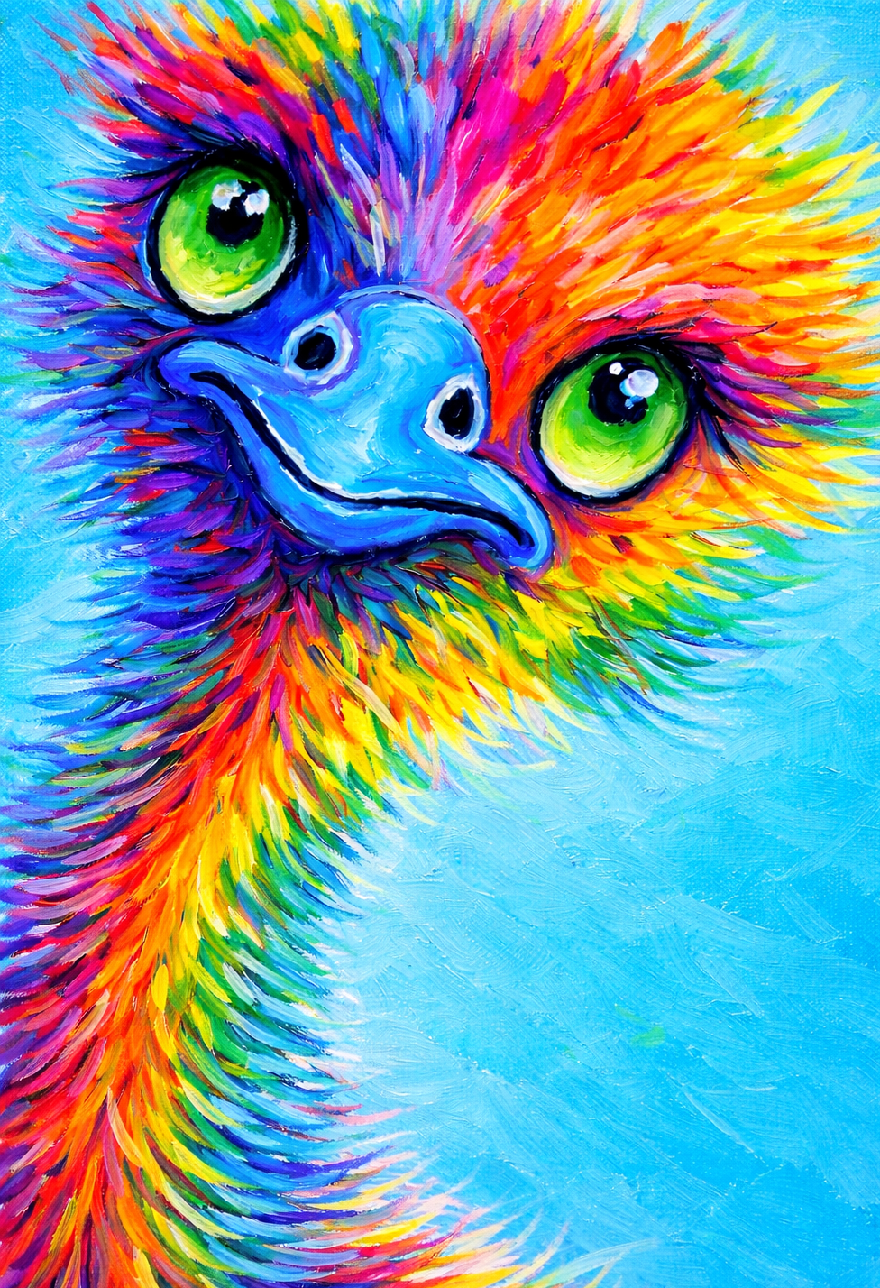 Rainbow Emu