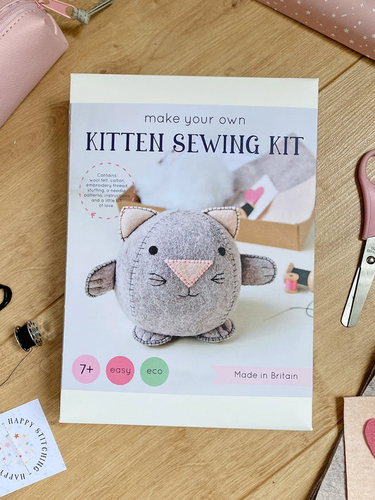 Make your own Kitten Sewing Kit