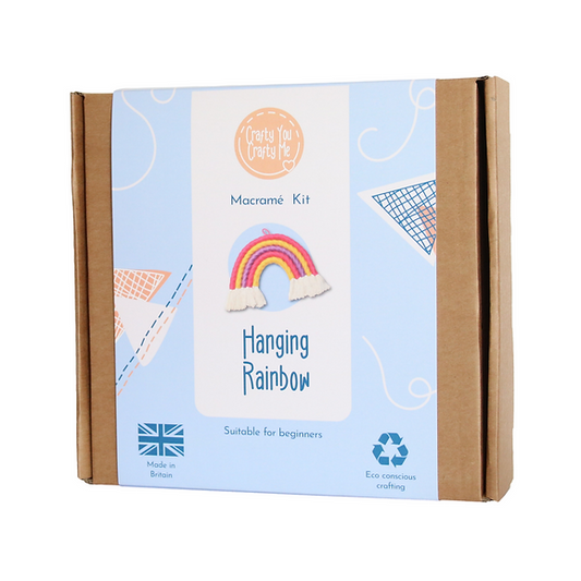 Hanging Rainbow Macrame Kit