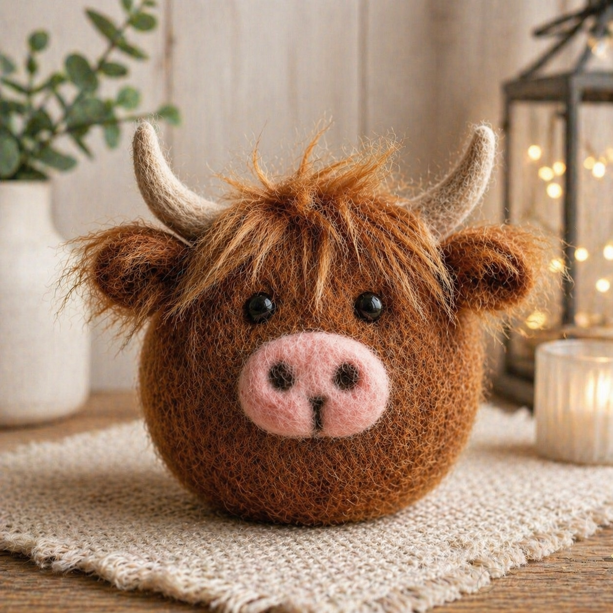 Highland Cow - Needle Felting