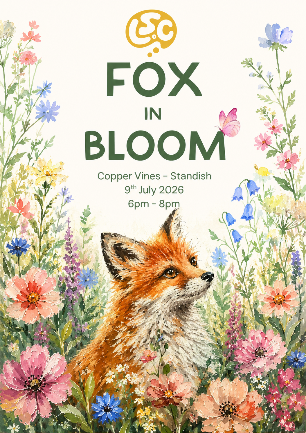 Fox in Bloom