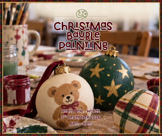 Christmas Bauble Painting – Royal Oak Wigan – 3 December 2026, 6pm–8pm
