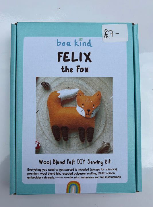 Felix the Fox Felt DIY Sewing Kit