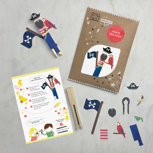 Pirate Peg Doll