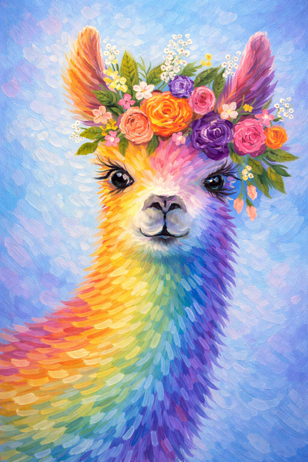 Rainbow Llama