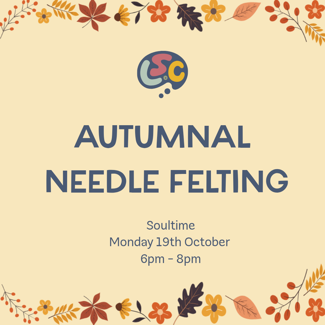 Autumnal Flat Needle Felting